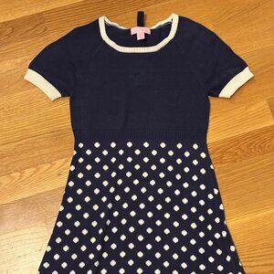 VGUC Lilly Pulitzer Navy/White Girls Size M (6-7)